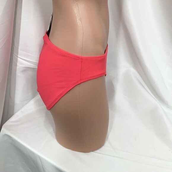 Island Escape Shaper Pant Bikini Bottom in Coral D - Picture 4 of 6